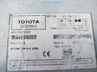 Toyota autorádio navi GPS, B9010 - 2