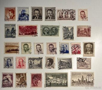 Známky Československo 1953-54 - 2