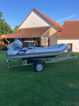 Motorový člun Honwave T38 IE + Honda BF 20 - 2