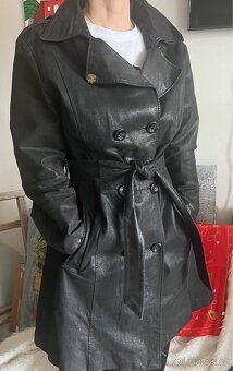 Kožená bunda kabát C&A, vel. XL. Prava kůže, Top stav - 2