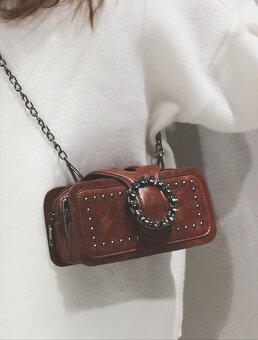 Malá hnědá kabelka crossbody - NOVÁ - 2