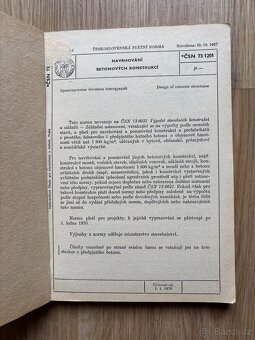 Navrhování betonových konstrukcí 1967 - 2