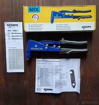 Ruční nýtovací kleště 260mm Gesipa - 2