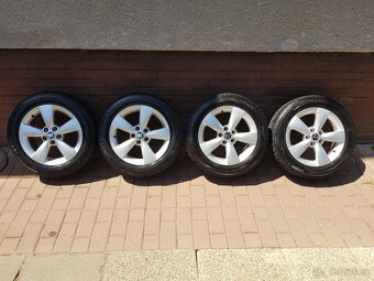 Originální alu kola skoda rapid zimní pneumatiky - 2