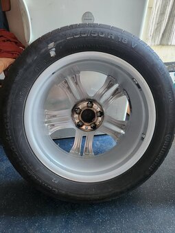 Prodám sadu alu kol s pneu Continental 235/50 R18 - 2
