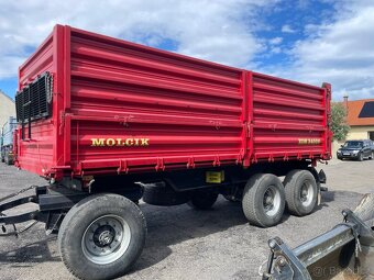 Traktorový přívěs Molčik ZDK 24000 – třístranný sklápěč - 2