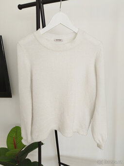 Bílý teplý svetr Orsay vel S (36) - 2