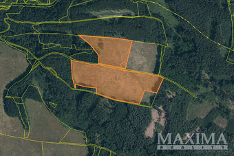 Pozemek  o ploše 53442 m2 - Višňová, - 2