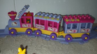 Vláček Hello Kitty se zvířátky dle fotek - 2