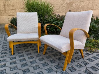 Retro křesla F. Jirák - Tatra Pravenec - 60. léta - 2