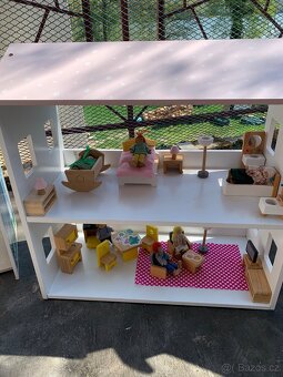 Domečky pro dřevěné panenky s příslušenstvím, pro Barbie - 2