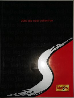 Sběratelské katalogy Maisto - 2