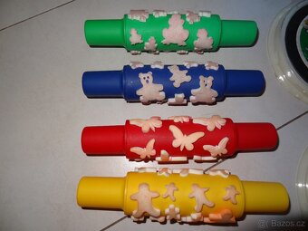 4 válečky na tisk + dva polštářky - 2