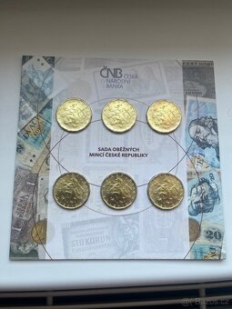Rok meny 20kc komplet sada - 2