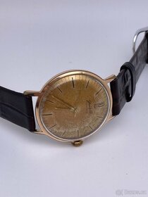 Německé pozlacené hodinky GUB Glashutte  mechanické - 2