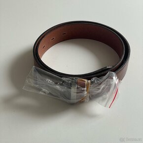 Pánský kožený pásek 80cm - Špongr - 2