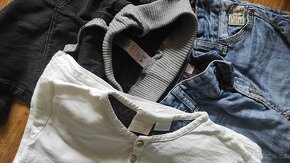 Set - kalhoty / džíny a tričko vel. 98 (Mexx, George, Zara) - 2
