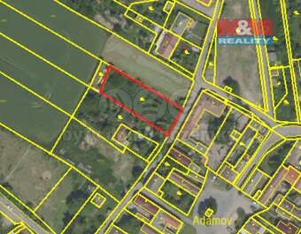 Prodej pozemku k bydlení, 1113 m², Adamov - 2