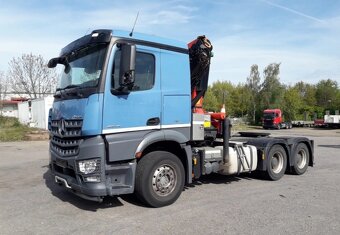Mercedes-Benz AROCS 2843-6x4-Tahač+HR-PALFINGER PK 33002 - 2