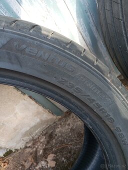 4x letní pneumatiky 235/45 R18 - Hankook + Continental - 2