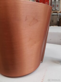 Hliníkové vědro Rento s rukojetí, měděná COPPER - 2