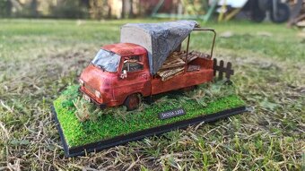 Diorama Škoda 1203 palety 1:43 - 2