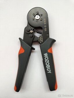 Krimpovací kleště šestihranné + 600 kusů objímek = 450kč. H - 2