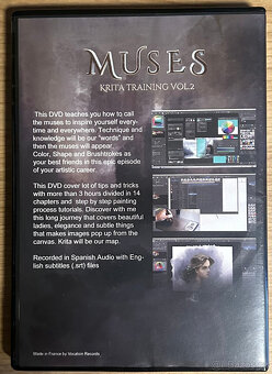 Staň se umělcem - DVD s výukou TOP graf. SW Krita - 2