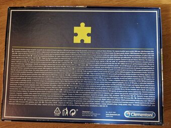 Puzzle fluorescenční 1000 ks jednorožci - 2