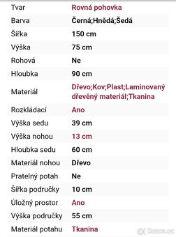 Rozkládací pohovka - 2