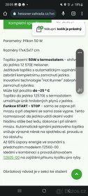 Vyhřívání rybníčku Heissner ECO 50W - 2