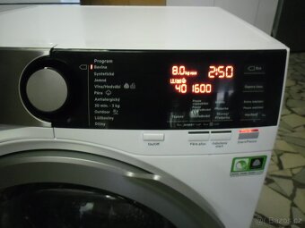 Prodáme pračku AEG na 8 kg prádla, C class (A+++) - 2