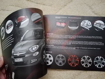 Fiat 500X, nádherný prospekt r. 2015 - 2