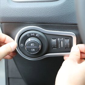 Dekorace spínače světlometu Jeep Compass 2017 2018 2019 2020 - 2