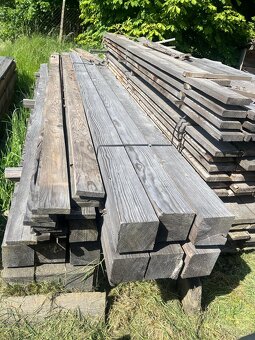 Prkna a trámky modřín, smkr - 2