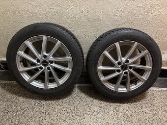 Sada 4 ALU kol Borbet + zimní pneu - 2