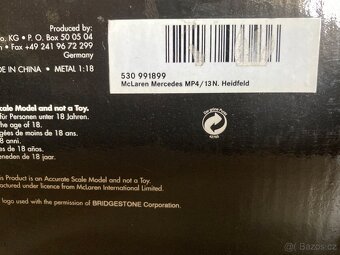F1 1:18 Minichamps - 2