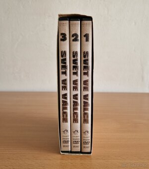 set 9x DVD, Svět ve válce, WWII - 2