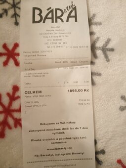 Červené šaty Bára styl - 2