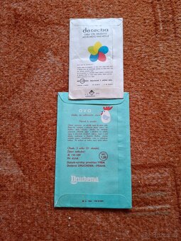 Velikonoční obtisky a barvy na vajicka - 2