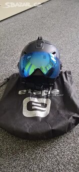 Lyžařská helma pánská se štítem Etape XL 58-61cm - 2