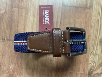Nový pánský pružný opasek Bandi - L/XL, modrý do fialové - 2