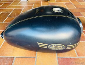 Nádrž + držáky Jawa nový Pérák - 2