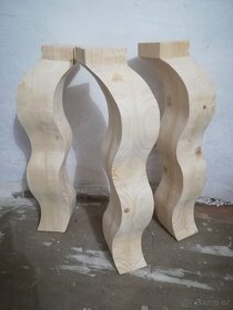 Vyřezávané nohy k nábytku - 2