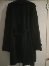 Černý pánský elegantní kabát XXL - 2