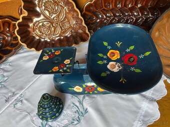 Starožitné malované váhy - 2