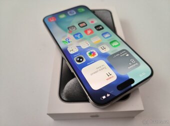 apple iphone 15 PRO MAX 256gb White Titanium / Batéria 100% - 2