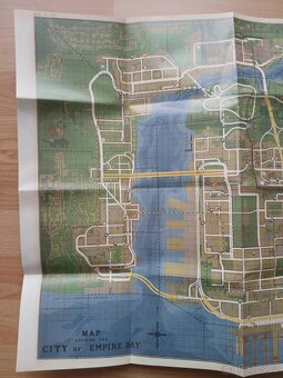 Mafia II plakát - mapa - 2