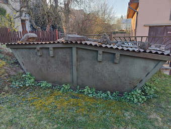 Řetězový stavební kontejner-vana - 2