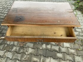 Starožitný psací stůl s šuplíkem - 2